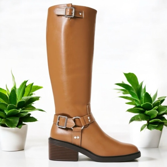 New SHOEDAZZLE Maddox Flat Knee-high Boots - Picture 3 of 16